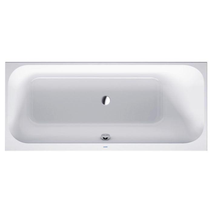 Duravit Badewanne Happy D.2 700313000000000 170 X 75 Cm, Weiß, RüCkenschräGe Rechts