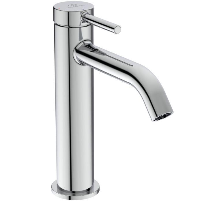 Ideal Standard Ceraline Nuovo Waschtischarmatur BD959AA Ausldung 135Mm, Mit Push-Open Ventil, Chrom
