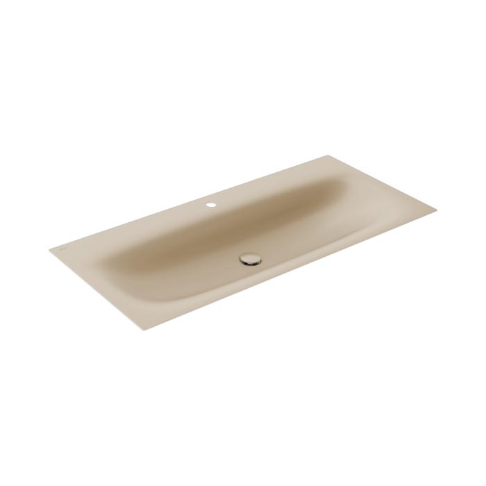 Keuco Edition 11 Art Einbauwaschtisch 32590521201 1 Hahnloch, 120,6 X 0,4 X 49,3 Cm, Sand
