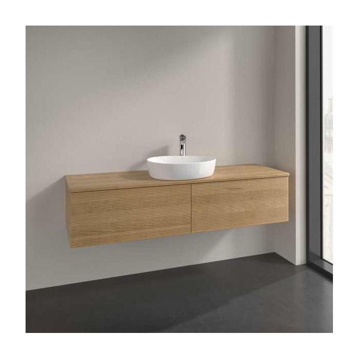 Villeroy Und Boch Antao Waschtisch-Unterschrank K36111HN 160X36X50Cm, Waschbeckenplattenfarbe Honey Oak, Honey Oak