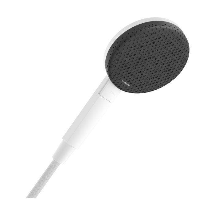 Hansgrohe Raindance Alive Select S 24512700 Wassersparend+, 125 Mm Duschkopf, 3 Strahlarten, Weiß Matt