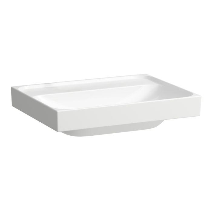 Laufen Meda Waschtisch H8101134001121 60X46Cm, UnterbaufäHig, Ohne ÜBerlauf, Ohne Hahnloch, Weiß Mit Lcc