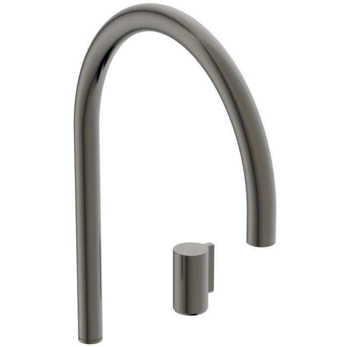 Ideal Standard Solos Waschtischarmatur A7830A5 Hoher Auslauf, Ohne Ablaufgarnitur, Magnetic Grey