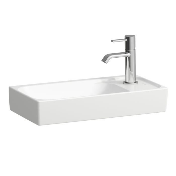 Laufen Meda Handwaschbecken H8151130001141 46X23,5Cm, UnterbaufäHig, Ohne ÜBerlauf, Ohne Hahnloch, Weiß