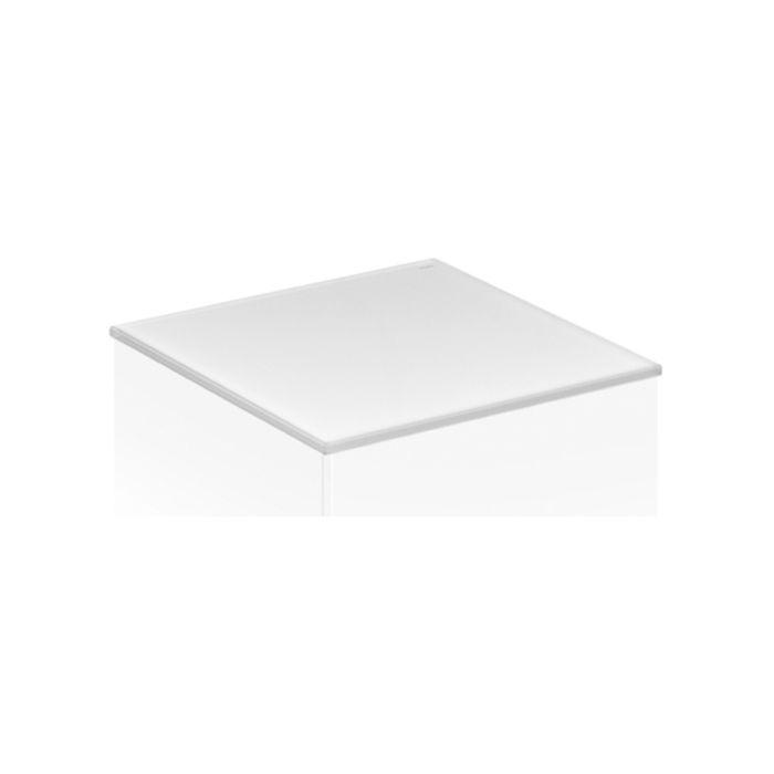 Keuco Edition 11 Abdeckplatte 31326309002 141,6 X 3 X 52,4 Cm, Kristallglas Weiß, Klar, Unterseite Lackiert