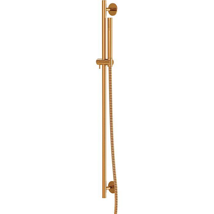 Steinberg Serie 100 Brausegarnitur 1001601RG Stange 900Mm, Mit Metallbrauseschlauch 1800Mm, Rose Gold