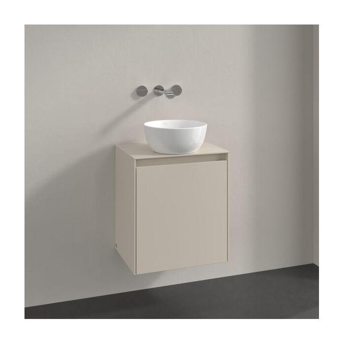 Villeroy Und Boch Collaro Waschtischunterschrank C14900VN 50X54,8X38Cm, Waschtisch Mittig, Cashmere Grey