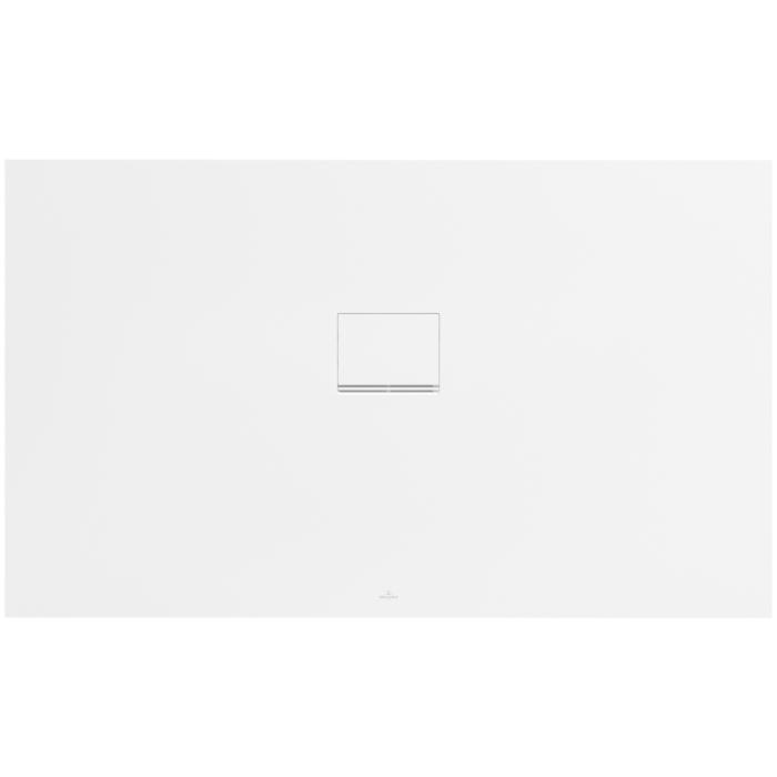 Villeroy Und Boch Squaro Infinity Duschwanne UDQ1590SQI2IVRW 150 X 90 X 4 Cm, Stone White, FüR FläChenbüNdige Installation