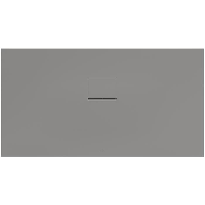 Villeroy & Boch Squaro Infinity Duschwanne UDQ1475SQI2BV3S, 140 X 75 X 4 Cm, Grau