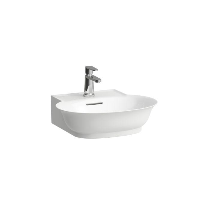 Laufen The New Classic Handwaschbecken H8158527571041 50X45Cm, Mit ÜBerlauf, Mit 1 Hahnloch, Weiß Matt