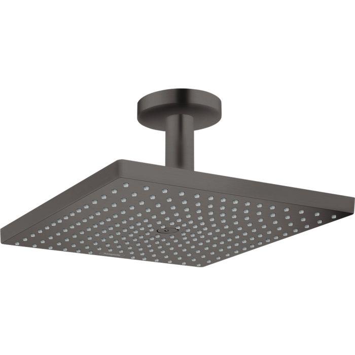 Hansgrohe Raindance E Duschkopf 26251340 Mit Deckenanschluss, 1Jet, 9 L/Min, Brushed Black Chrome