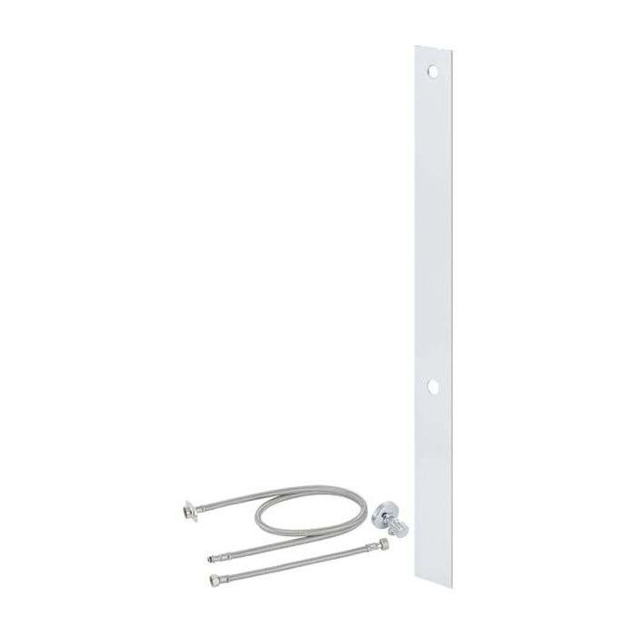 Geberit Umbauset 131100TA1 Aluminium gebürstet, für WC-Aufsätze, Monolith, 114 cm