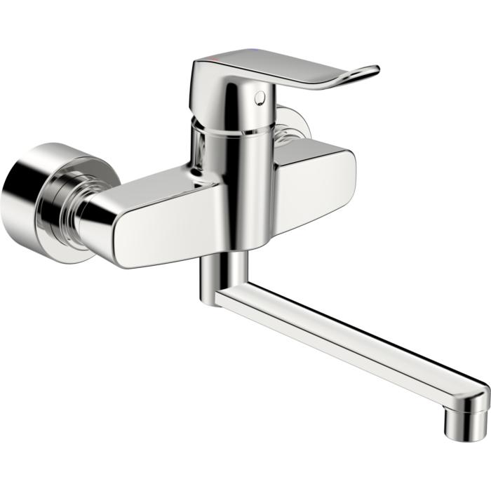 Hansa Hansaclinica Waschtischarmatur 01536283 Wandmontage, Ausladung 277 Mm, Chrom