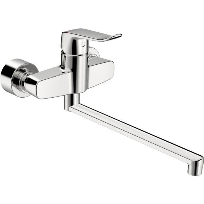 Hansa Hansaclinica Waschtischarmatur 01546283 Wandmontage, Ausladung 377 Mm, Chrom