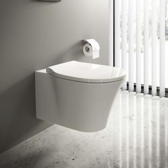 Ideal Standard Connect Air Wc-Paket E248201 SpüLrandlos, 36,5X41X54,5Cm, Weiß