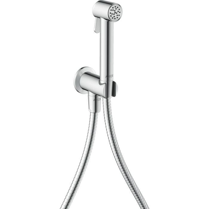 Hansgrohe Axor Bidette Showers Bidette Duschkopf 29240000 1 Strahlart Rund FüR Kaltwasser Mit Duschkopfhalterung Und Duschschlauch 1,25 M, Chrom