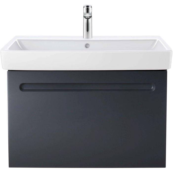 Duravit No. 1 MöBel-Waschtisch 23758000002 80X46Cm, Mit Hahnloch, ÜBerlauf, Hahnlochbank, Weiß