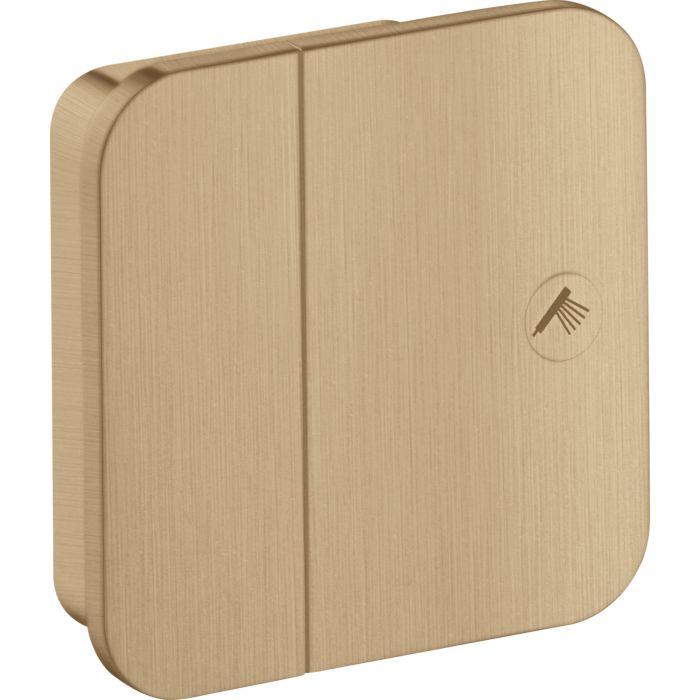 Hansgrohe Axor One Fertigmontageset 45771140 Unterputz-Absperrventil, 1 Verbraucher, Brushed Bronze