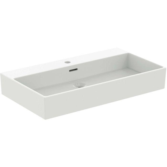 Ideal Standard Extra Waschtisch R0537V1 1 Hahnloch, Mit ÜBerlauf, Seidenweiß