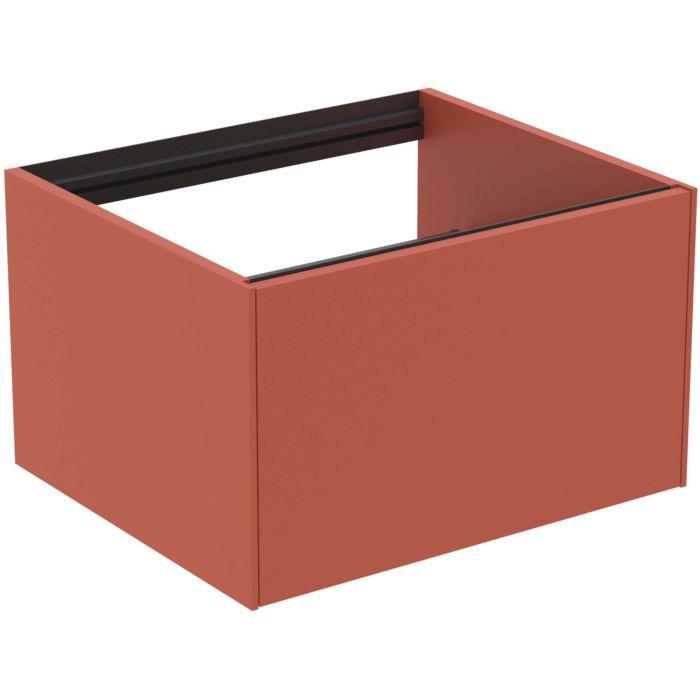 Ideal Standard Conca Waschtisch-Unterschrank T3982Y3 Ohne Waschtisch-Platte, 1 Auszug, 60X50,5X36 Cm, Sunset Matt Lackiert