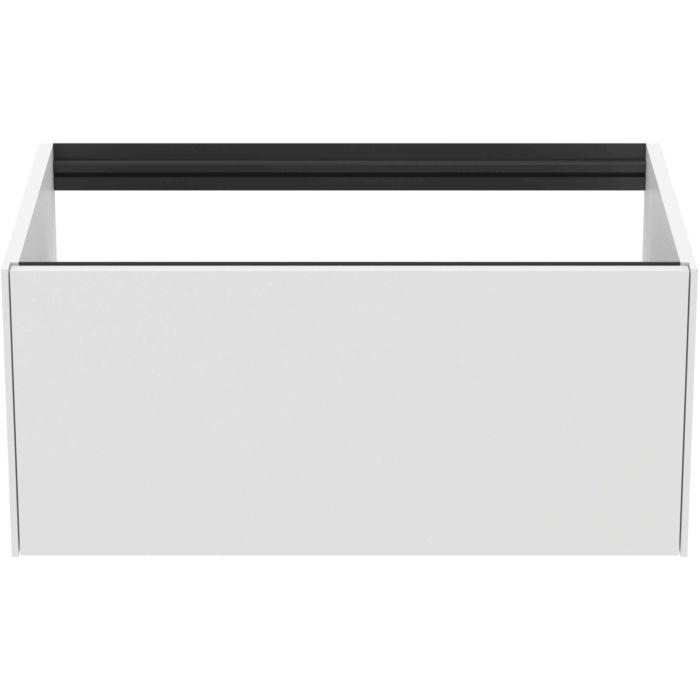 Ideal Standard Conca Waschtisch-Unterschrank T3985Y1 Ohne Waschtisch-Platte, 1 Auszug, 80X50,5X36 Cm, Weiß Matt Lackiert