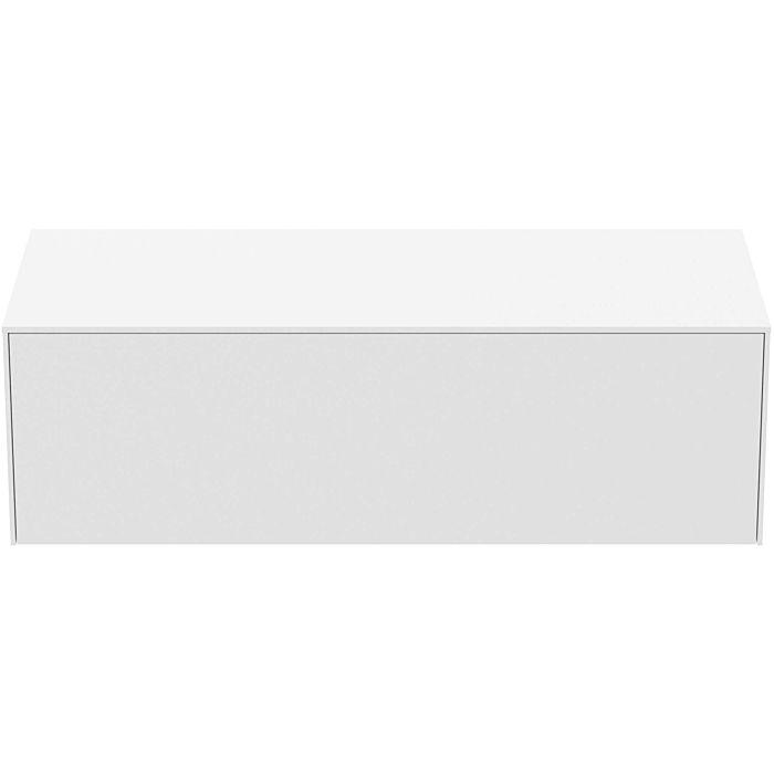 Ideal Standard Conca Waschtisch-Unterschrank T4314Y1 Ohne Ausschnitt, 1 Auszug, 120X50,5X37 Cm, Weiß Matt Lackiert