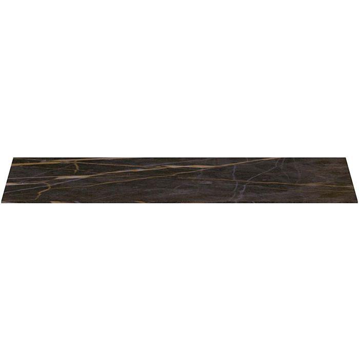Ideal Standard Conca Keramik-Waschtisch-Platte T4346DG Ausladung 37Cm, 100 X 37,3 X 0,6 Cm, Mamor Noir Desir