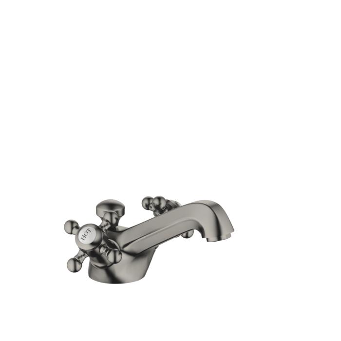 Dornbracht Madison Zweigriff-Armatur 22500360-99 FüR Waschtisch, Mit Ablaufgarnitur, Dark Platinum Matt