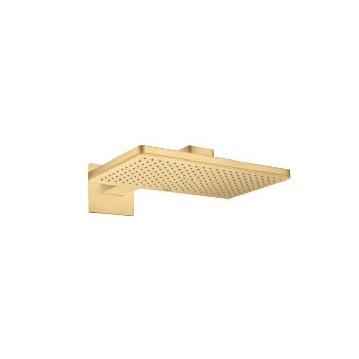 Hansgrohe Axor Kopfbrause 35278250 Mit Brausearm, Eckige Rosette, Brushed Gold Optic