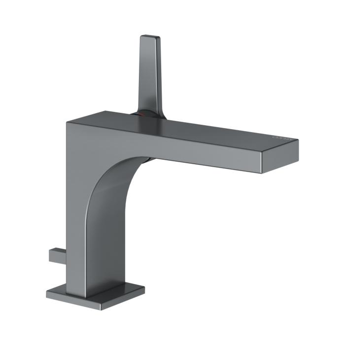 Keuco Edition 11 Waschtischarmatur 51104130000 Ausladung 136Mm, Mit Ablaufgarnitur, Schwarzchrom GebüRstet
