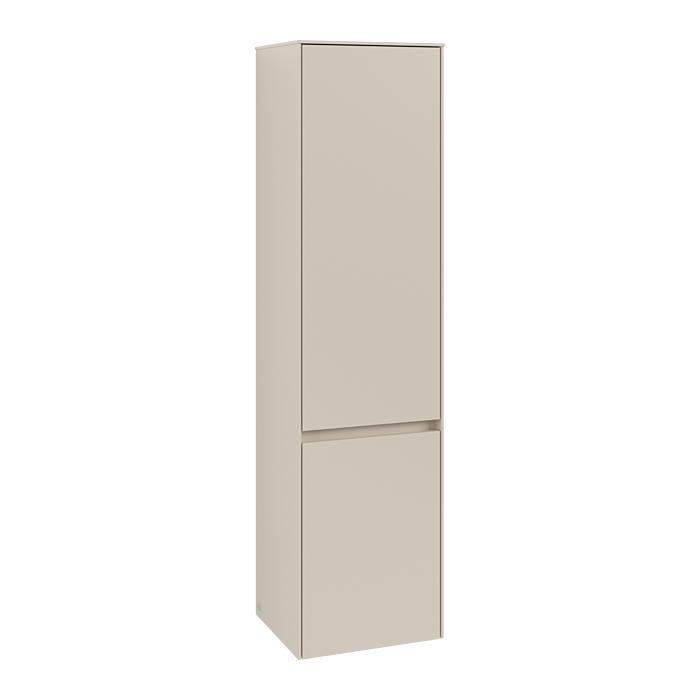 Villeroy Und Boch Collaro Hochschrank C03300VN 40,4X153,8X34,9Cm, Anschlag Links, Cashmere Grey