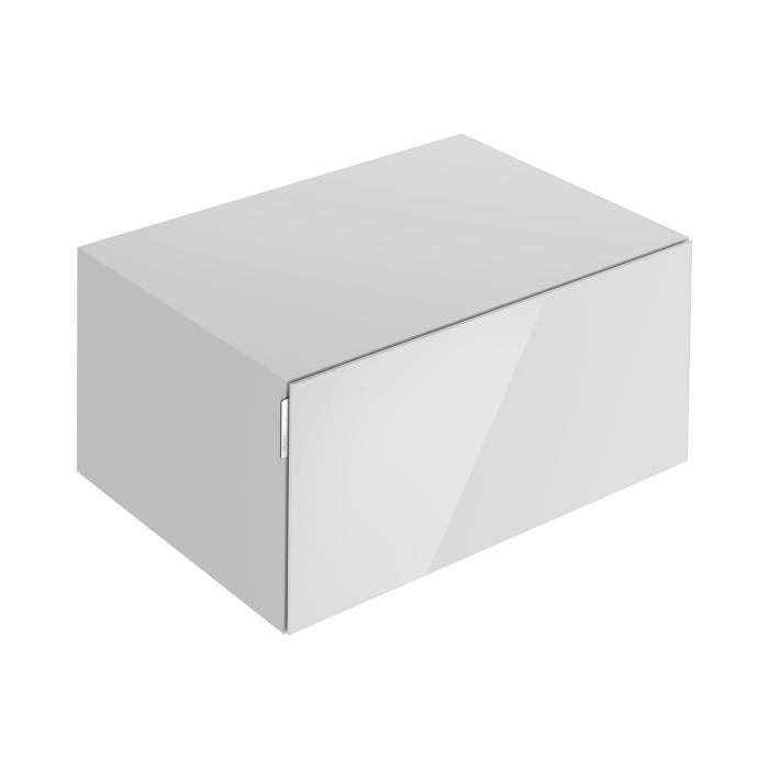 Keuco Edition 11 Art Sideboard 32541350800 80x35x49cm, 1 Frontauszug, Lack seidenmatt, Glas, manhattan