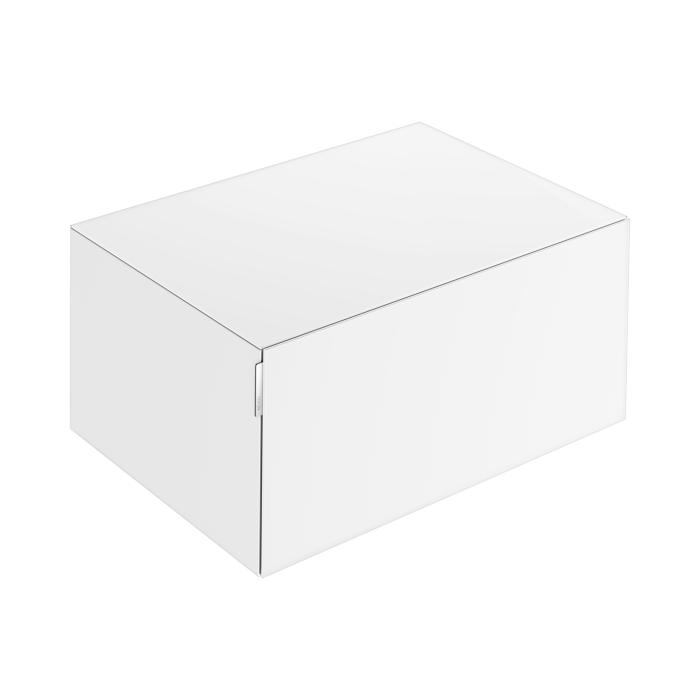 Keuco Edition 11 Art Sideboard 32541840800 80x35x49cm, 1 Frontauszug, Glas satiniert, weiß