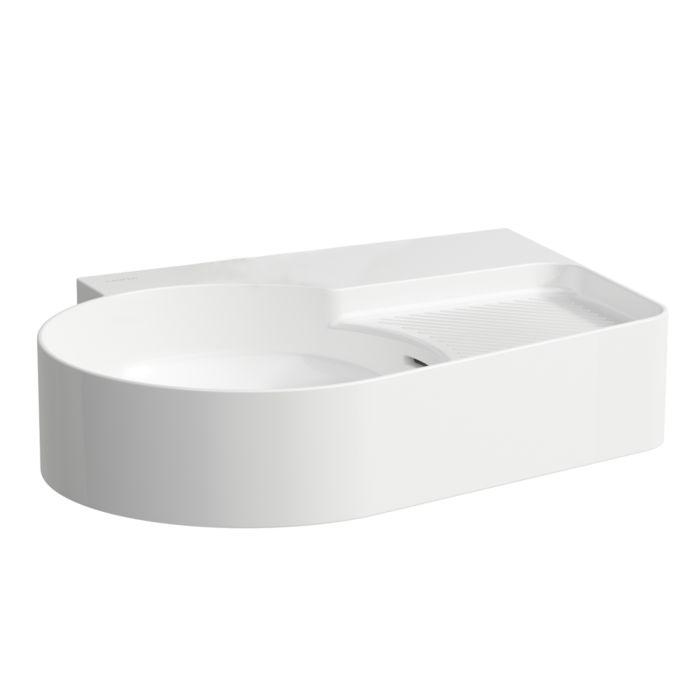 Laufen Val Waschtisch H8152880001091 53X40Cm, UnterbaufäHig, Mit ÜBerlauf, Ohne Hahnloch, Weiß