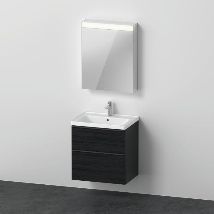 Duravit D-Neo MöBel-Set DE0115R1616 650Mm, Anschlag Rechts, Eiche Schwarz