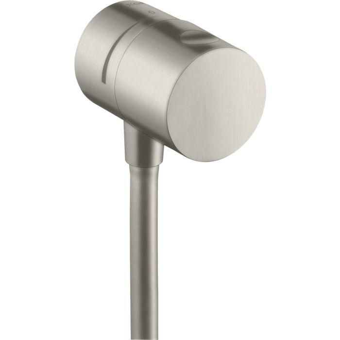 Hansgrohe Fixfit Absperrventil 38882800 Aufputz, Edelstahl-Optik