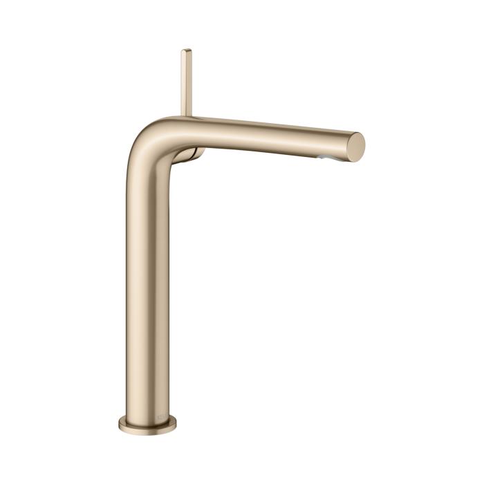 Keuco Edition 400 Waschtischarmatur 51502030102 Ausladung 183Mm, Ohne Ablaufgarnitur, Bronze GebüRstet