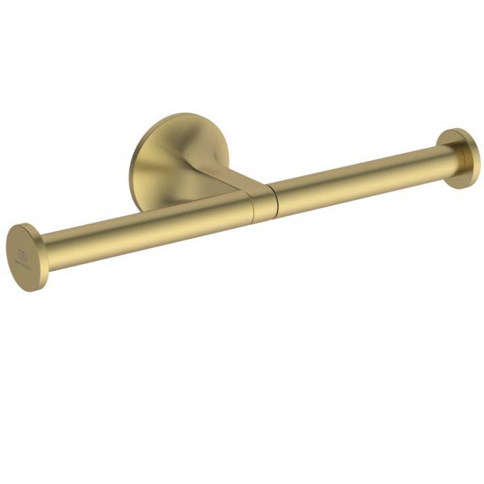 Ideal Standard La Dolce Vita Papierrollenhalter T5496A2 FüR 2 Rollen Brushed Gold, WandhäNgend