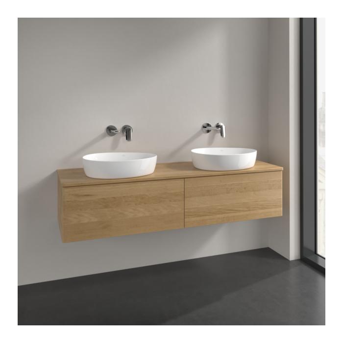 Villeroy Und Boch Antao Waschtisch-Unterschrank K39011HN 160X36X50Cm, Waschbeckenplattenfarbe Honey Oak, Honey Oak