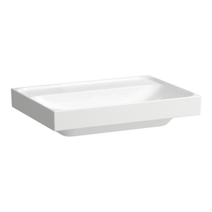 Laufen Meda Waschtisch H8101140001121 65X46Cm, UnterbaufäHig, Ohne ÜBerlauf, Ohne Hahnloch, Weiß