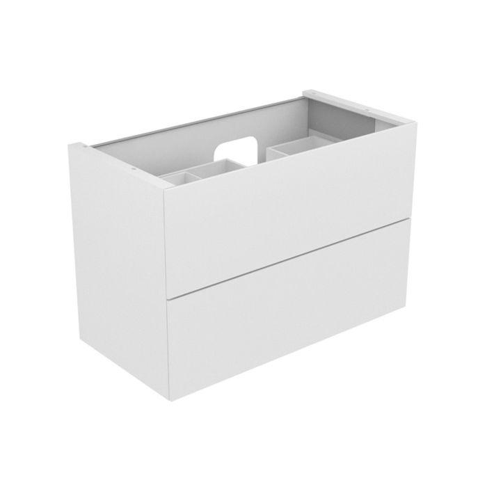 Keuco Edition 11 Waschtischunterschrank 31256110000 105 X 70 X 53,5 Cm, Lack Seidenmatt, Glas Anthrazit Klar
