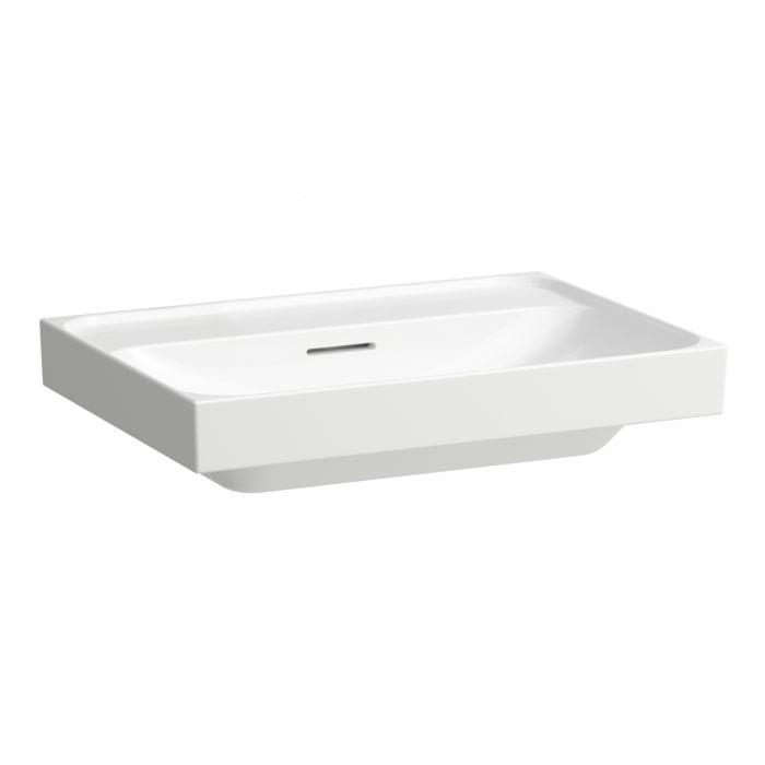 Laufen Meda Aufsatzwaschtisch H8161140001091 65X46Cm, Mit ÜBerlauf, Ohne Hahnloch, Weiß