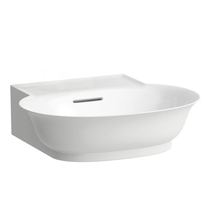 Laufen The New Classic Aufsatzhandwaschbecken H8168524001091 50X45Cm, Unterseite Geschliffen, Mit ÜBerlauf, Ohne Hahnloch, Lcc