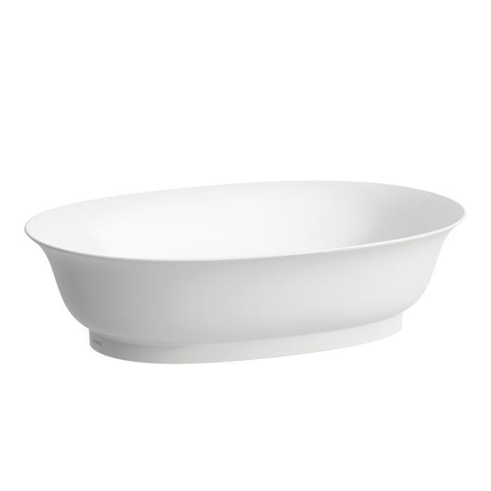 Laufen The New Classic Waschtisch-Schale H8128527571121 55X38Cm, Ohne Hahnloch, Ohne ÜBerlauf, Weiß Matt