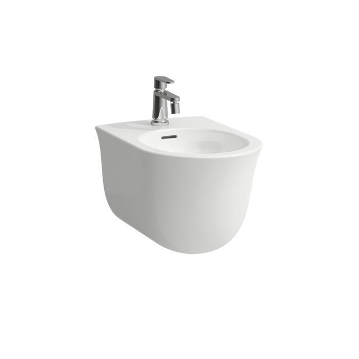 Laufen The New Classic Wand-Bidet H8308517573021 37X53Cm, Hahnloch, Ohne Seitliches Loch FüR Wasseranschluss, Weiß Matt