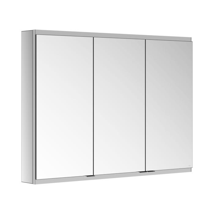 Keuco Royal Modular 2.0 Spiegelschrank 800301100000300 1000 X 700 X 120 Mm, 1 Steckdose, 1 Doppel-Usb-Ladestelle, Wandvorbau, 3-TüRig