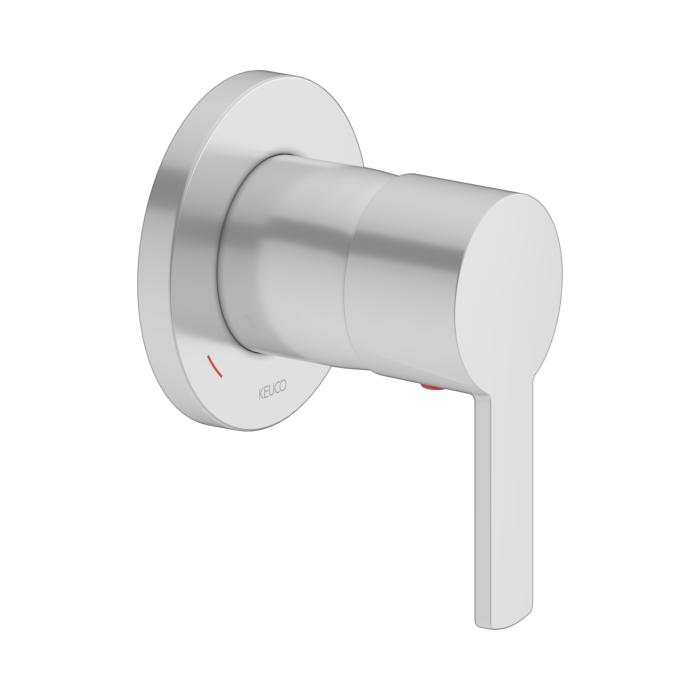 Keuco Plan Blue Brausearmatur 53951170001 Aluminium-Finish, Unterputzarmatur