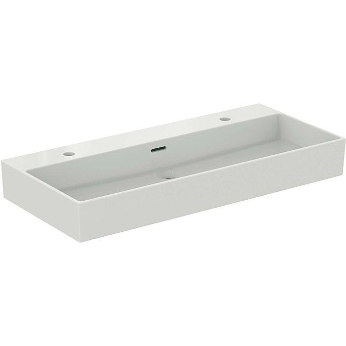 Ideal Standard Extra Waschtisch R0550MA Je 1 HahnlöCher, Mit ÜBerlauf, Weiß Mit Ideal Plus