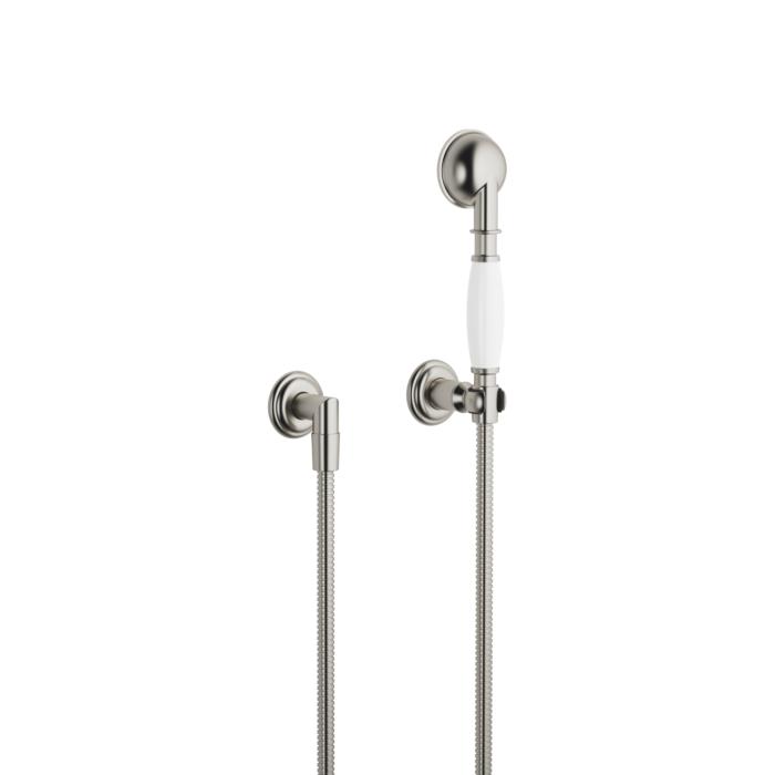 Dornbracht Madison Schlauchbrausegarnitur 27803361-06 Mit Einzelrosetten, Platin Matt