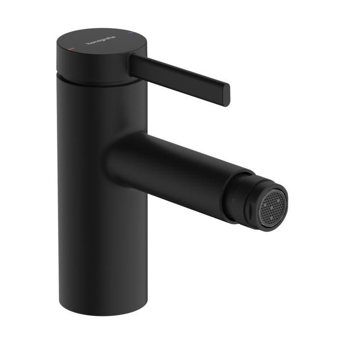 Hansgrohe Zesis S Bidetarmatur 74200670 Ausladung 122Mm, Ablaufventil Synthetik, Schwarz Matt